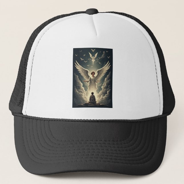 Casquette de camionneur Glorieux Anges Célestes (Devant)