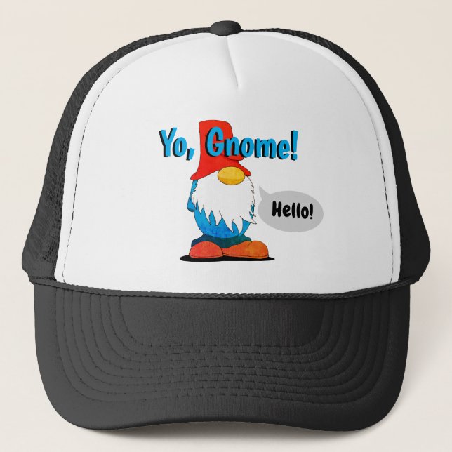 Casquette de camionneur gnome (Devant)