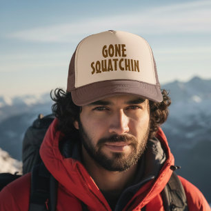 Casquette de camionneur Gone Squatchin – Cadeau dr