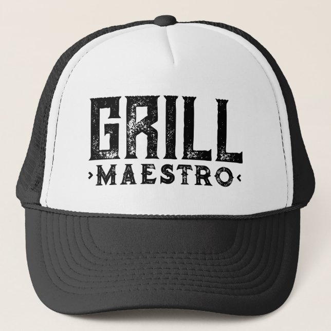 Casquette de camionneur Grill Maestro pour expert  (Devant)