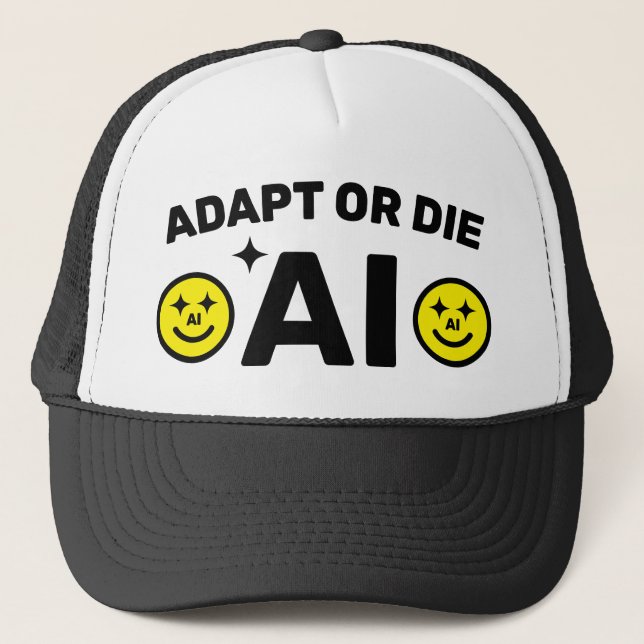 Casquette de camionneur IA (Devant)