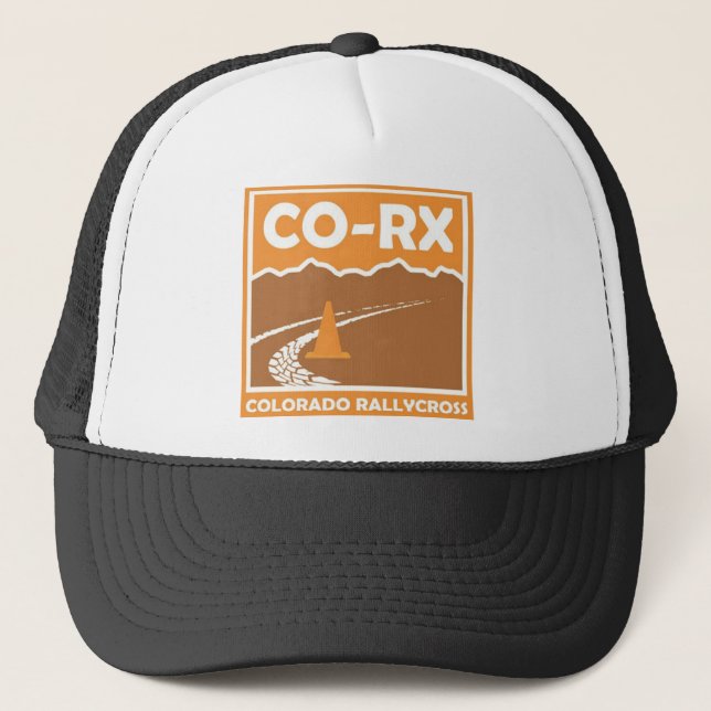 Casquette de camionneur imprimé par CO-RX (Devant)