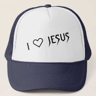 Casquette de camionneur "J'AIME JÉSUS" par 303TATT