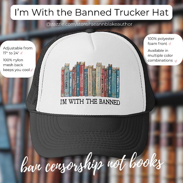 Casquette de camionneur "Je suis avec les bannis" (Créateur téléchargé)