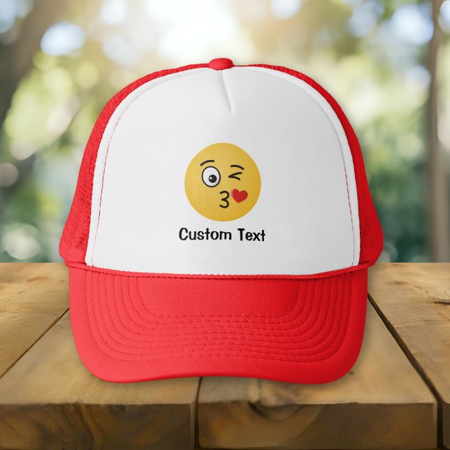 Casquette de camionneur jetant un baiser (Créateur téléchargé)