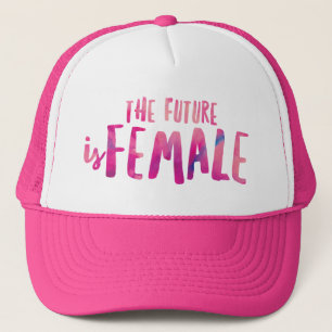 Casquette de camionneur 'Le Futur est Féminin'