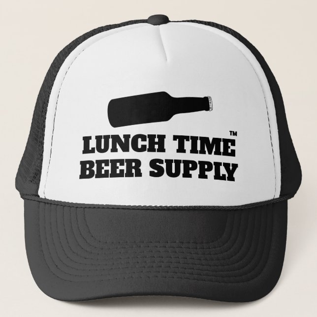 Casquette de camionneur Lunch Time Beer Supply™ (Devant)