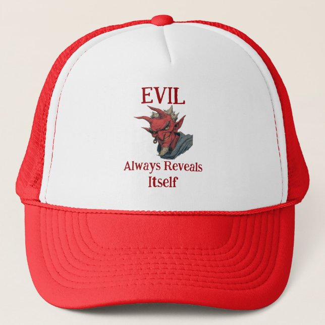 Casquette de camionneur maléfique (Devant)