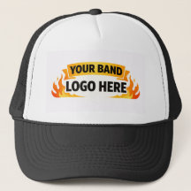 🎵 Casquette de camionneur Merch du groupe | Logo