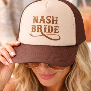 Casquette de camionneur Nash Bride   Enterrement d