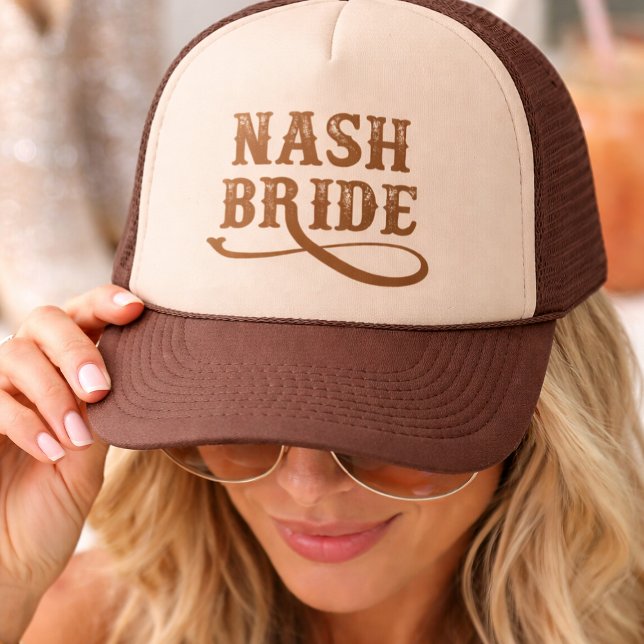 Casquette de camionneur Nash Bride | Enterrement d (Créateur téléchargé)