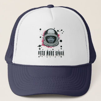 Casquette de camionneur Need More Space – Style dé