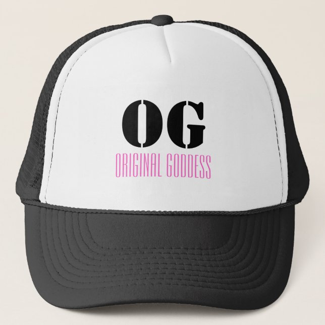 Casquette de camionneur OG Original Goddess (Devant)