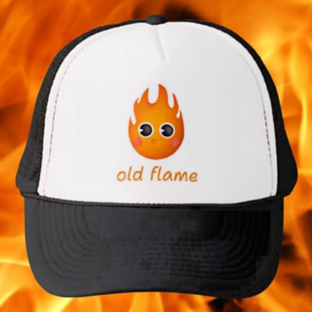 Casquette de camionneur Old Flame – Joli design de (Créateur téléchargé)