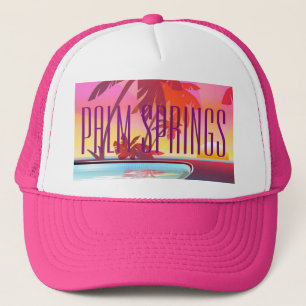 Casquette de camionneur Palm Springs Californie