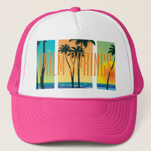 Casquette de camionneur Palm Springs Californie