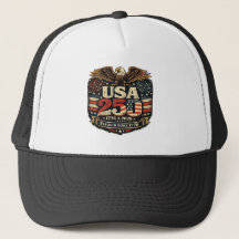 Casquette de camionneur patriotique America 250ème