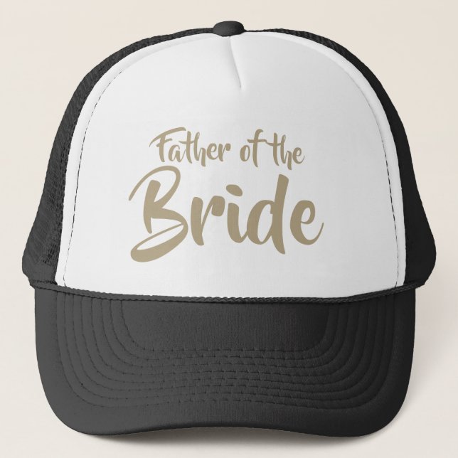 Casquette de camionneur père de la mariée (Devant)
