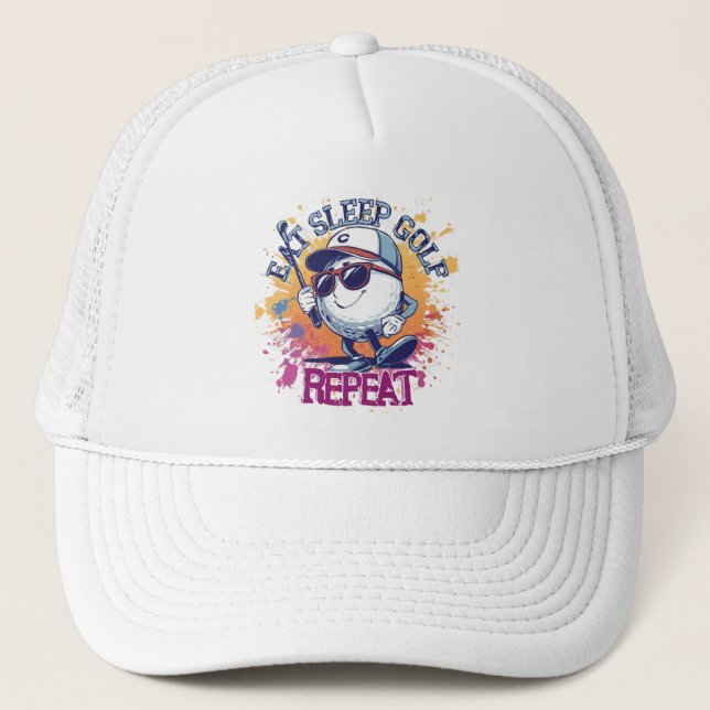 Casquette de camionneur personnalisée au nom du cl (Devant)