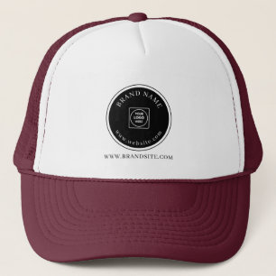 Casquette de camionneur personnalisée avec logo d'