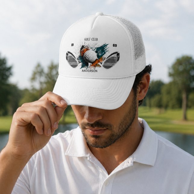 Casquette de camionneur personnalisée avec nom de  (Créateur téléchargé)