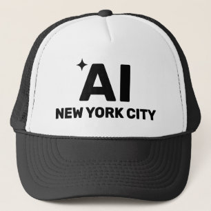 Casquette de camionneur personnalisée par AI