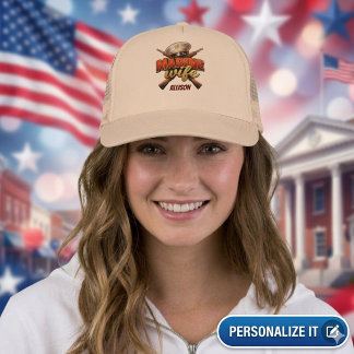 Casquette de camionneur personnalisée pour femme d