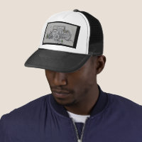 casquette de camionneur pour des fans de jeep
