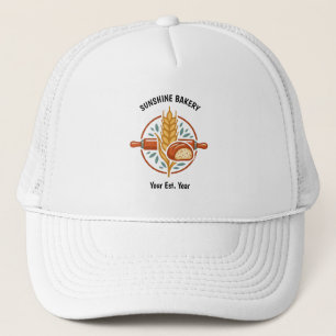 Casquette de camionneur pour entreprise de boulang