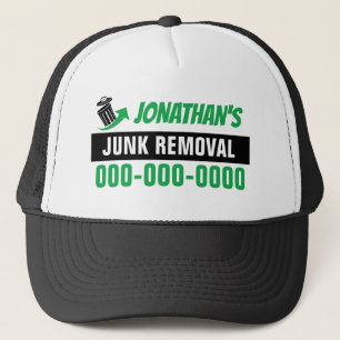 Casquette de camionneur pour l'enlèvement des déch