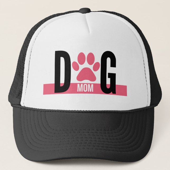 Casquette de camionneur pour maman de chien (Devant)