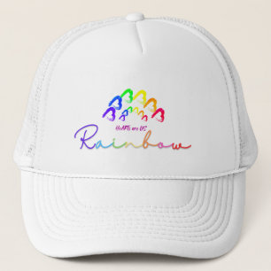 Casquette de camionneur RainbowHearts 