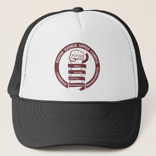 Casquette de camionneur RAUC Marron Logo (Devant)