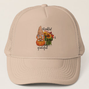 Casquette de camionneur reconnaissante et pleine d