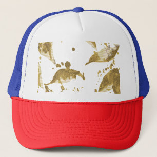 Casquette de camionneur rétro artistique Streetwea