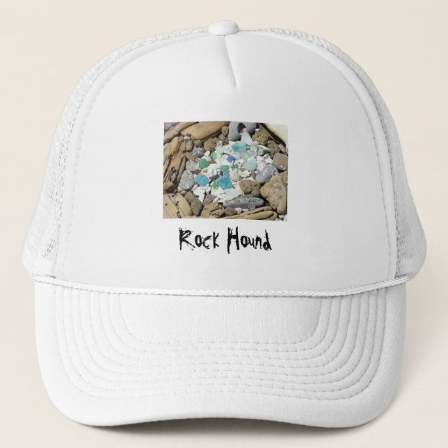 Casquette de camionneur Rock Hound Fossiles Roches (Devant)