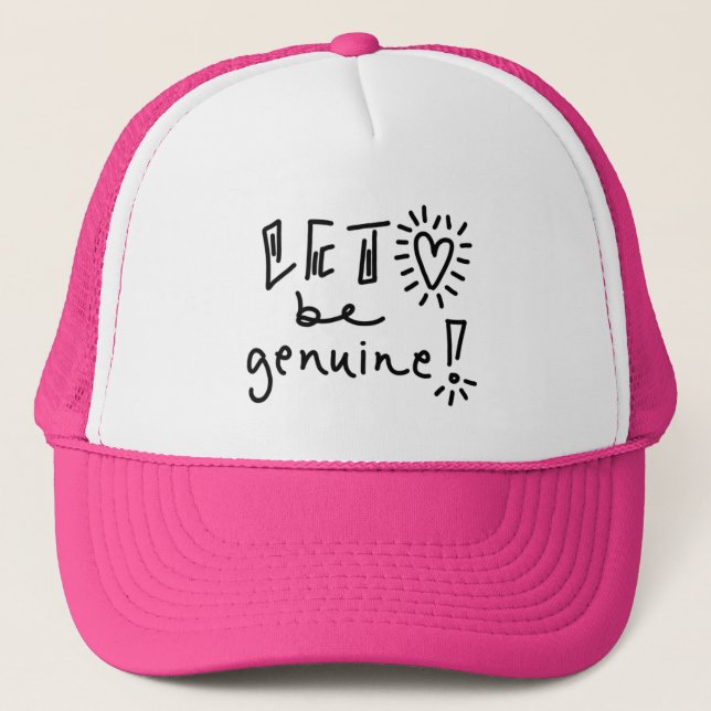 Casquette de camionneur Romains 12:9 (Devant)
