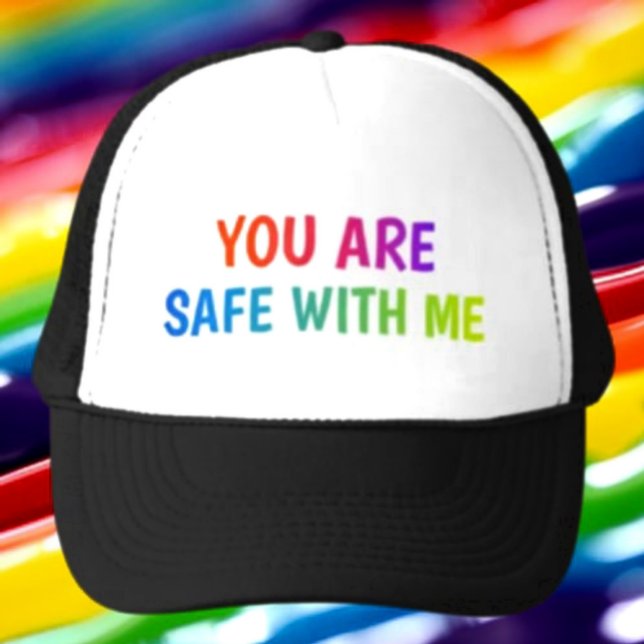 Casquette de camionneur Safe Space – Vous êtes en  (Créateur téléchargé)