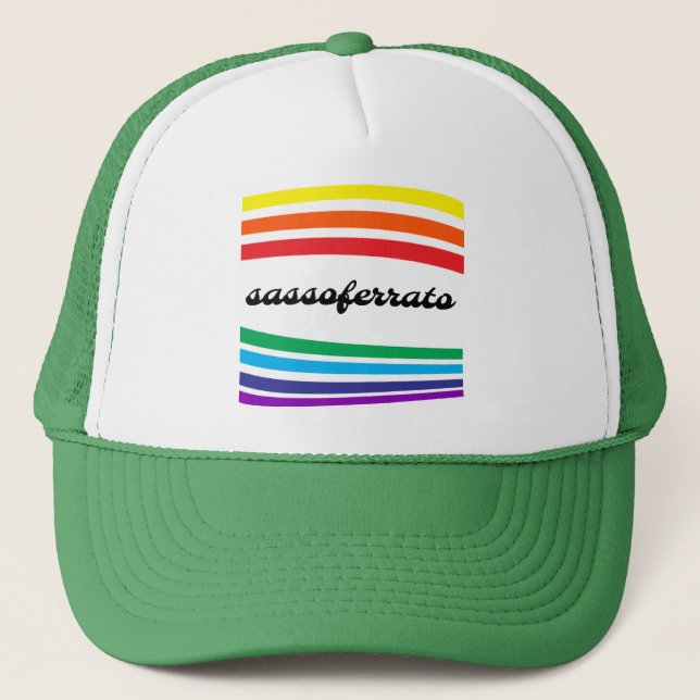 Casquette de camionneur Sassoferrato Italie (Devant)