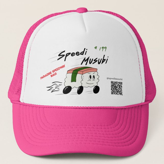 Casquette de camionneur Speedi Musubi (Devant)