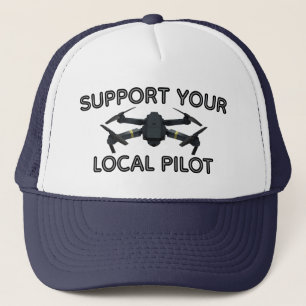 Casquette de camionneur Support Your Local Pilot™