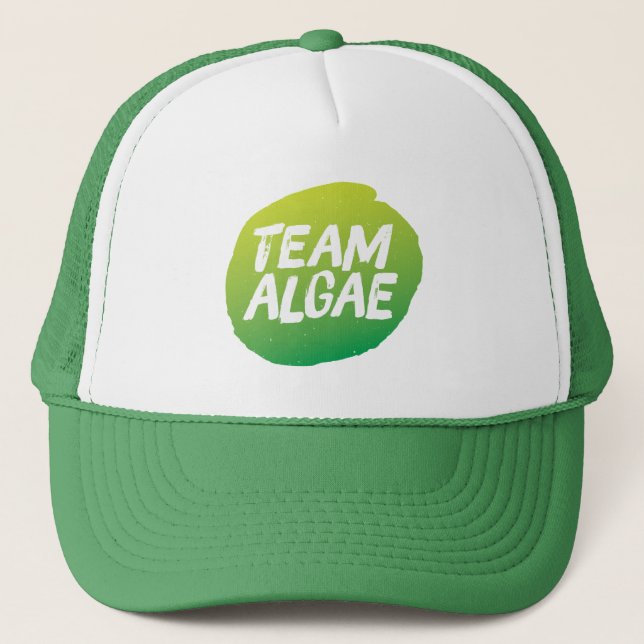 Casquette de camionneur Team Algae (Devant)