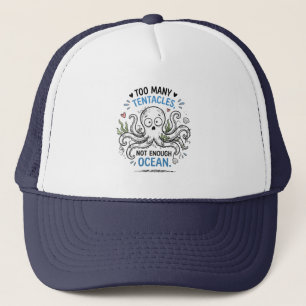 Casquette de camionneur Tentacules trop nombreux,