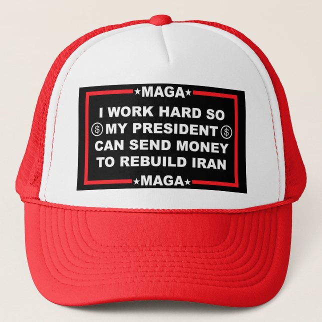 Casquette de camionneur Trump (Devant)