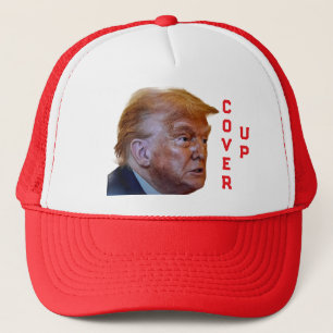 Casquette de camionneur Trump Cover Up