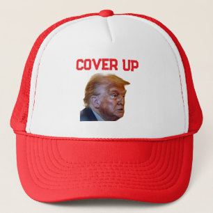 Casquette de camionneur Trump Cover Up
