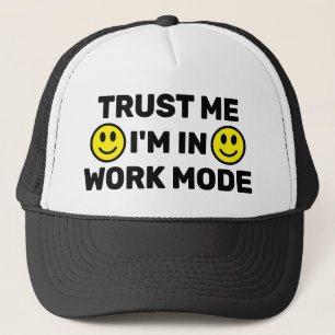 Casquette de camionneur Trust Me - I'm In Work Mod