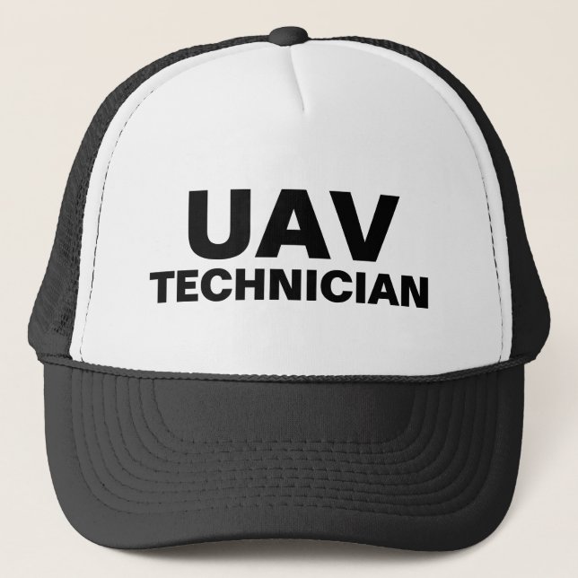 Casquette de camionneur UAV Technician™  (Devant)