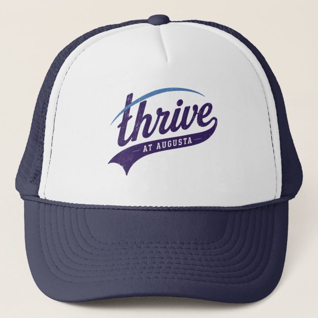 Casquette de camionneur Vintage Thrive à Augusta (Devant)