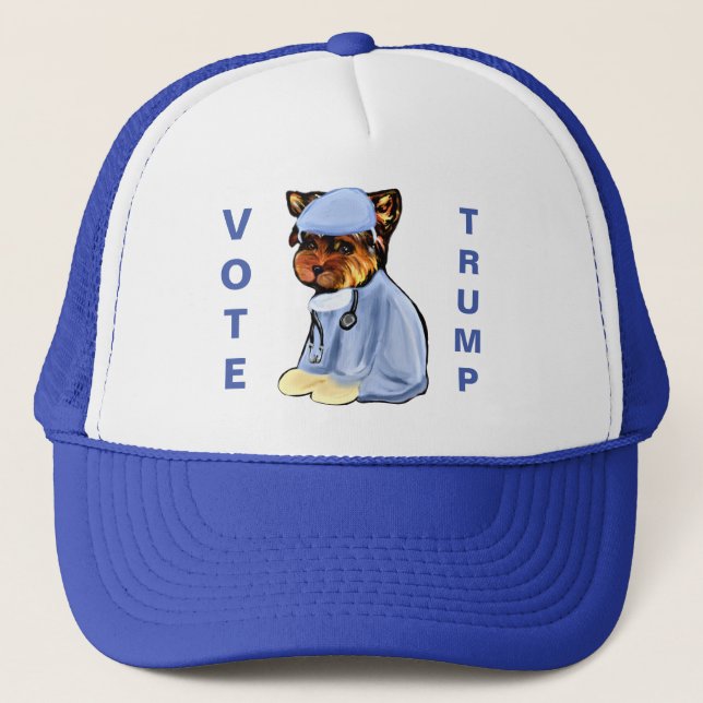 Casquette de camionneur Yorkie Poo (Devant)